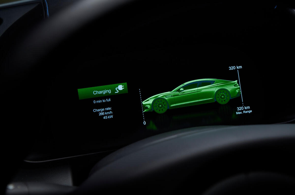 All Electric Aston Martin Rapide E Makes Uk Dynamic Debut