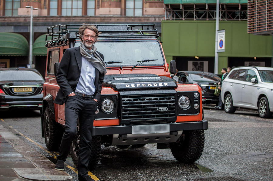 Why is a chemical company building an off-road Defender-inspired vehicle?