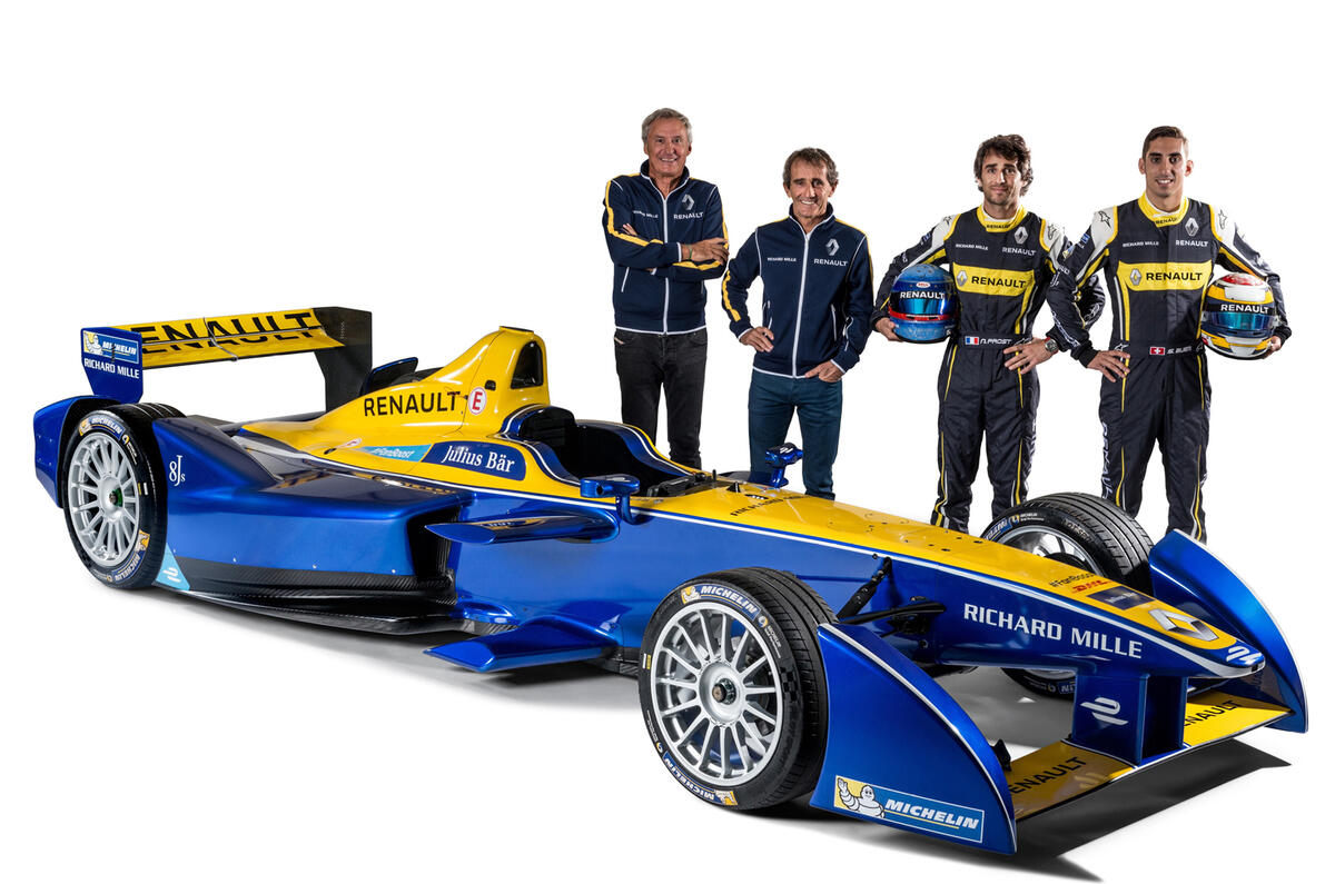 The car manufacturers of Formula E Autocar