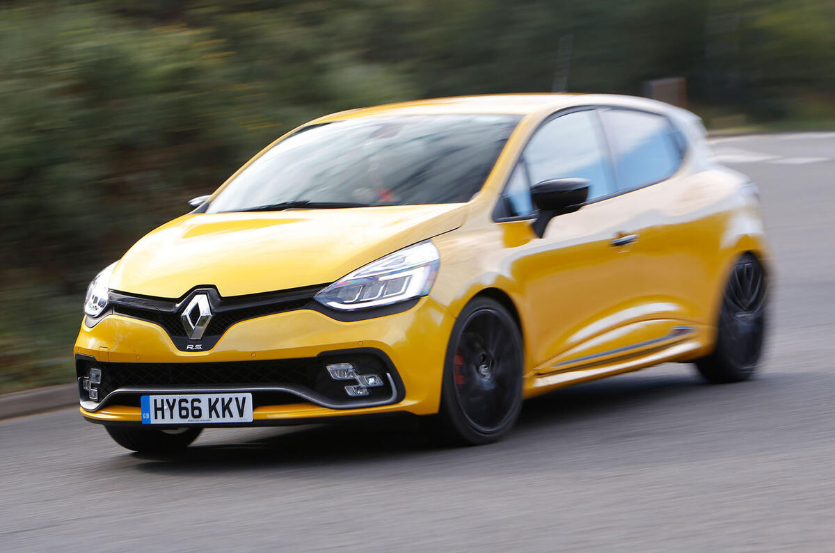2016 Renault Clio RS 220 Trophy UK review Autocar