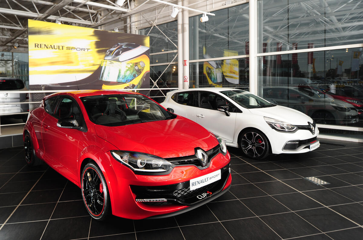 Renault Renaultsport specific dealership 