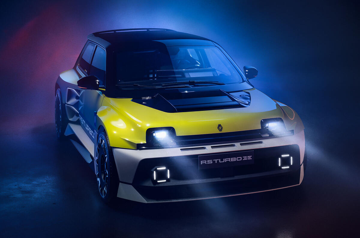 Renault 5 Turbo 3E lead