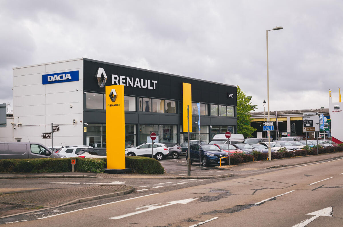 Renault car dealership