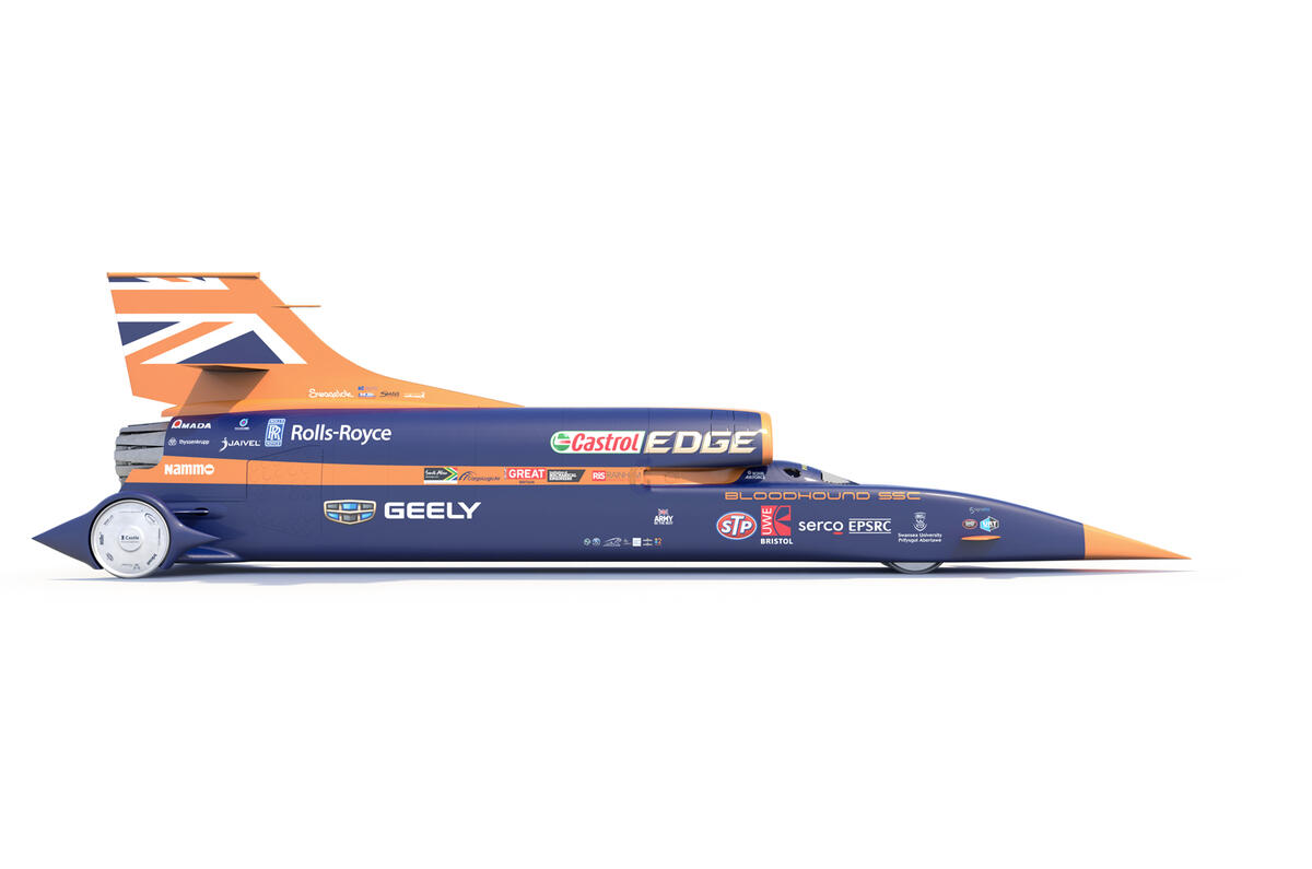 First Bloodhound Ssc Speed Record Attempt Confirmed For 2019 Autocar