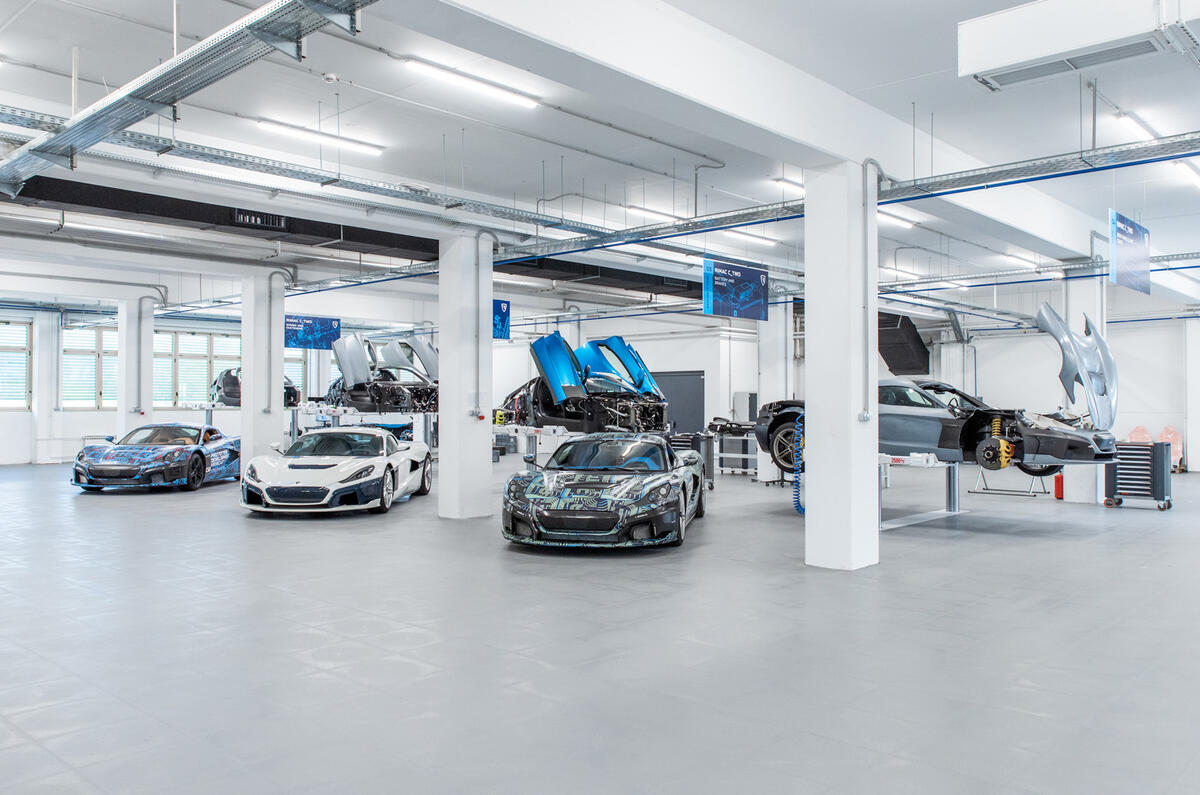 Rimac C_Two production line, Croatia