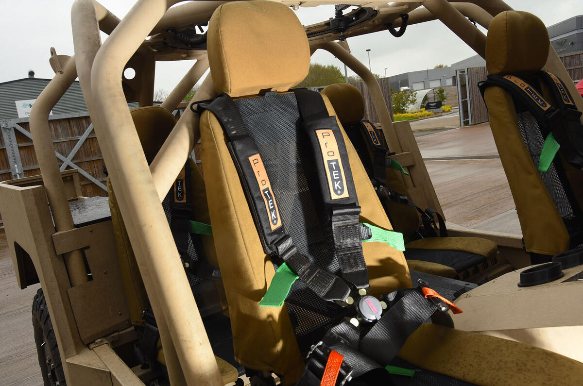 Rapid Intervention Vehicle unveiled as military jeep