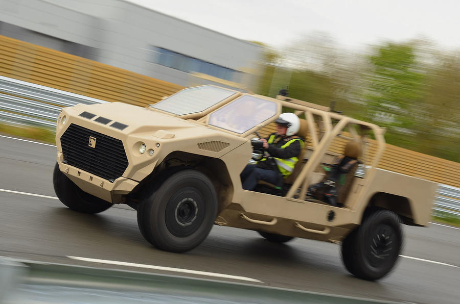 Rapid Intervention Vehicle unveiled as military jeep