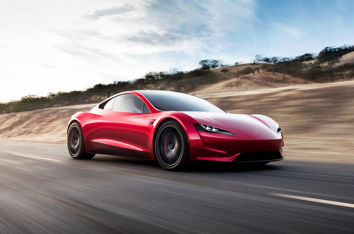 Tesla shop roadster reveal
