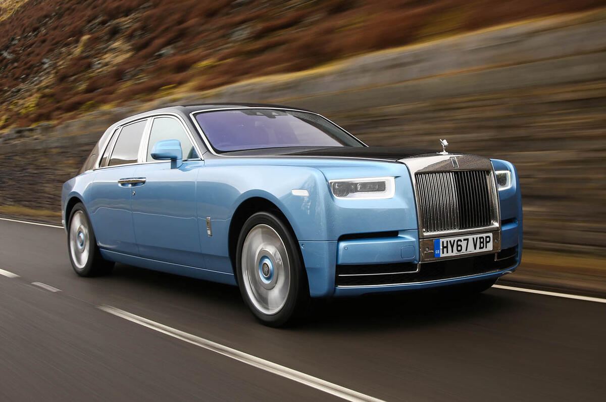 RollsRoyce Phantom 2018 UK first drive Autocar