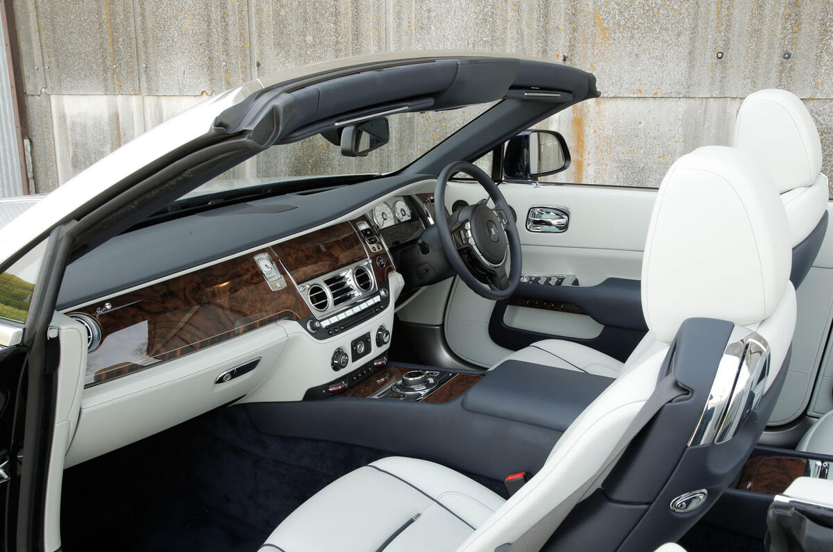 2016 RollsRoyce Dawn UK review Autocar