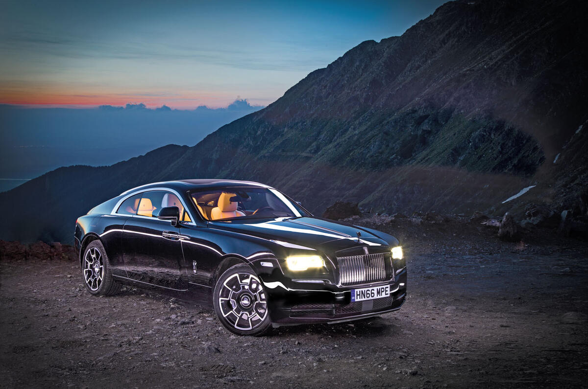 Rolls-Royce Wraith Black Badge road trip across Europe