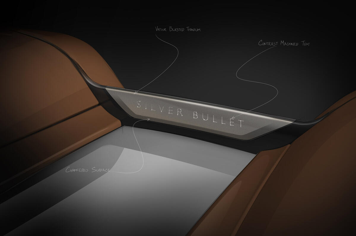 Rolls-Royce Dawn Silver Bullet 2020 - Aero Cowling finisher