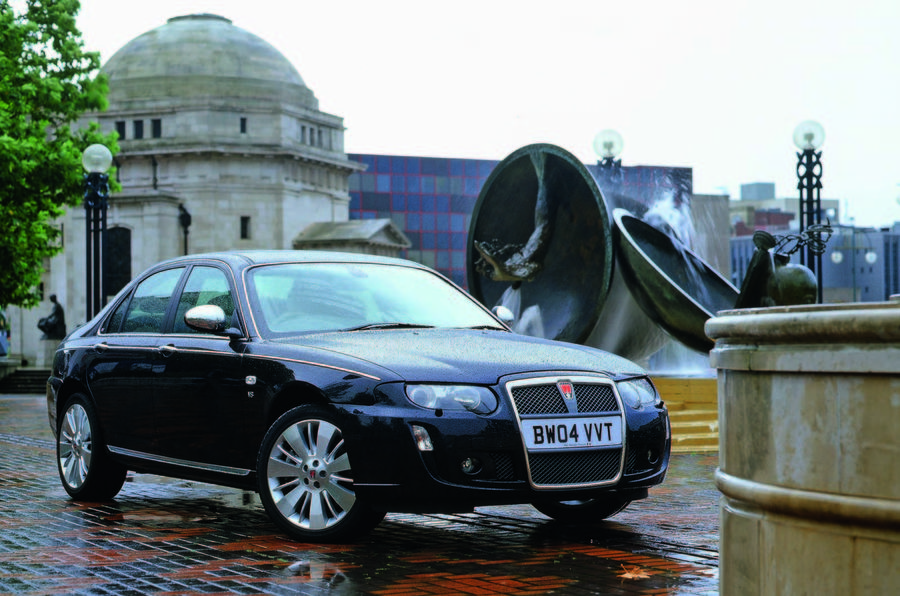 2004 Rover 75 press picture - front
