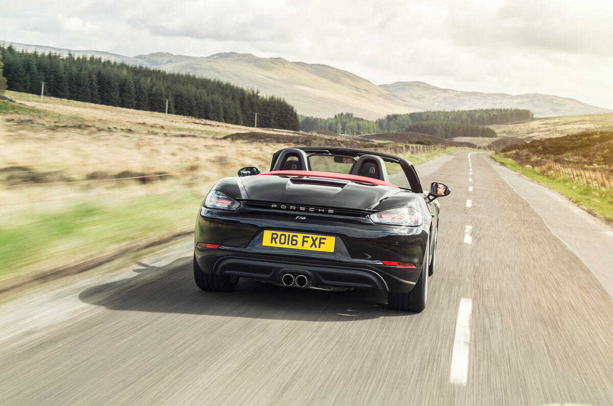 Porsche 718 Boxster rear