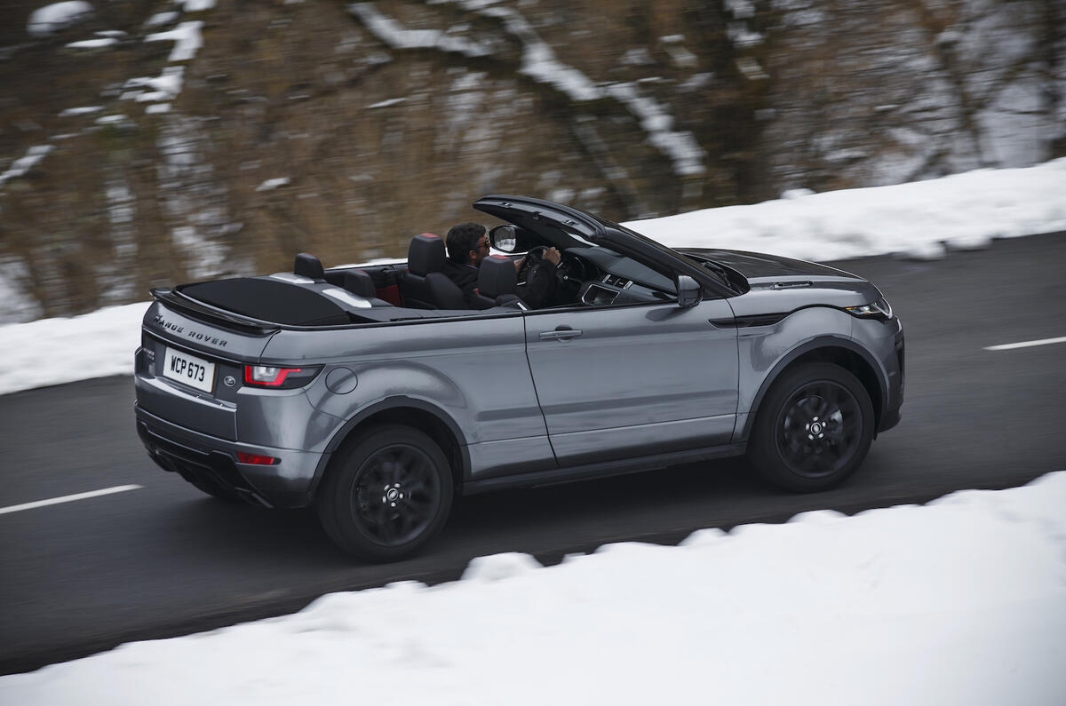 2016 Range Rover Evoque Convertible 2 0 Si4 Review Review Autocar