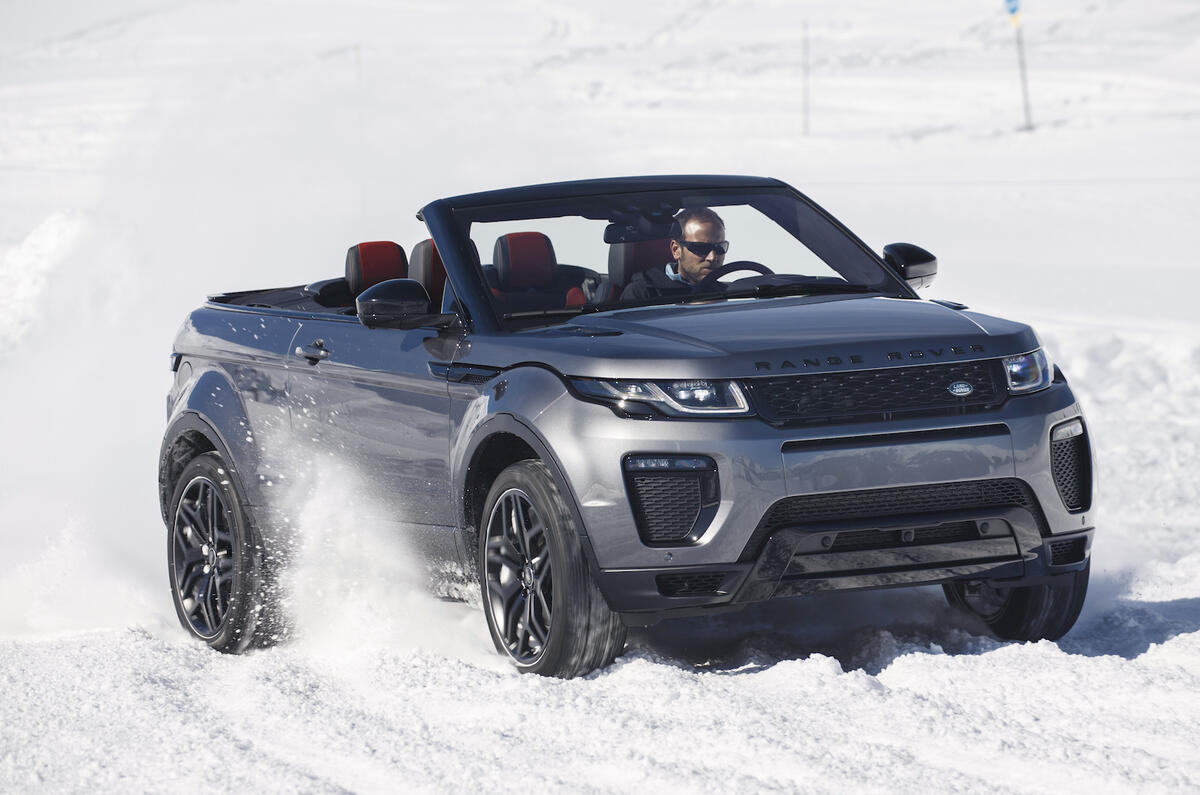 Land rover outlet evoque convertible