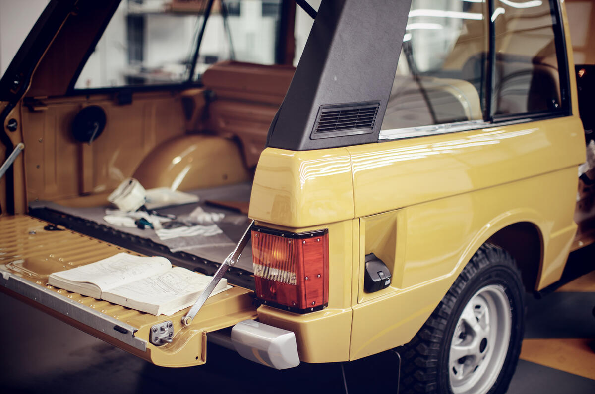 1978 Two Door Range Rover Revealed As First Reborn Classic