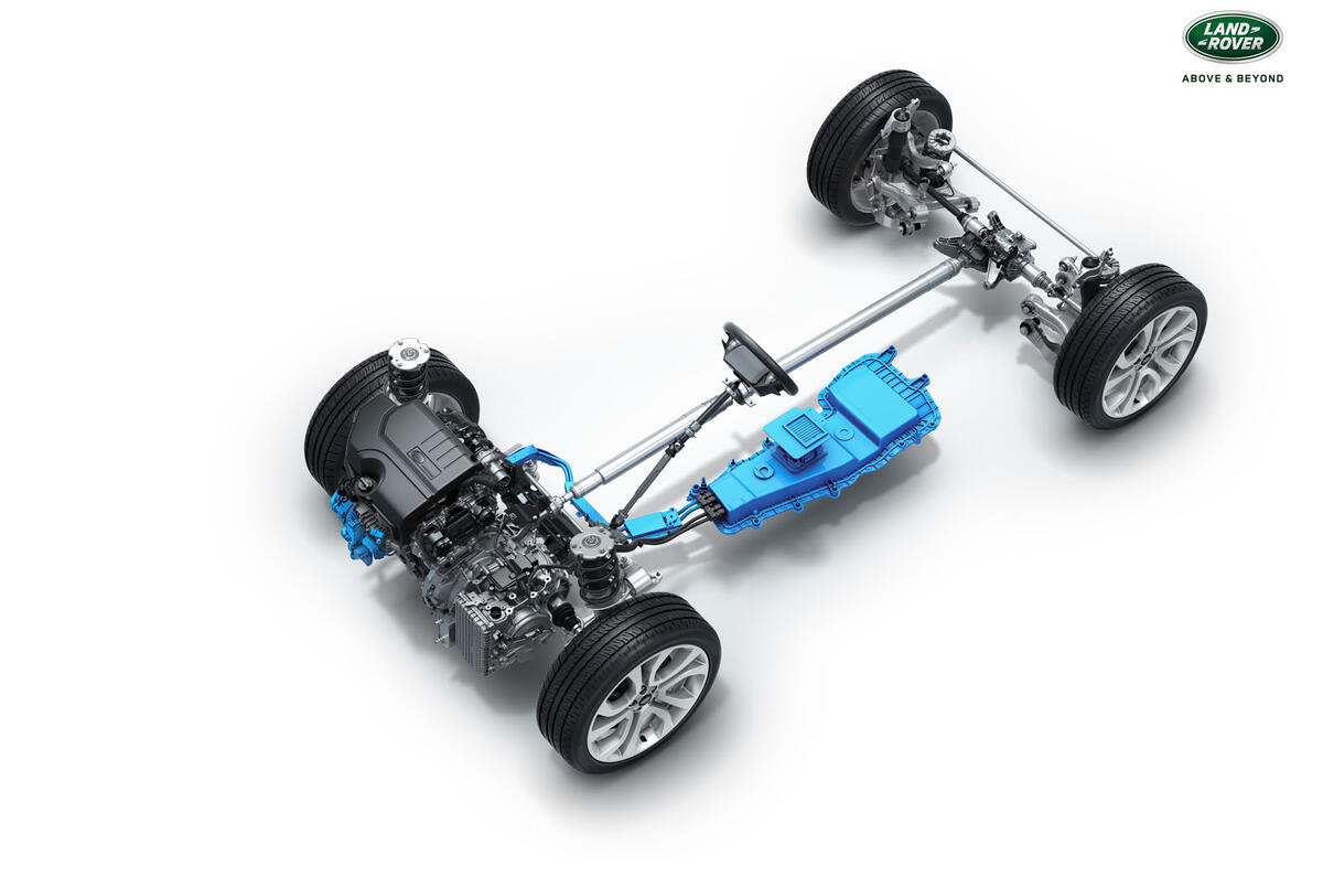 Range Rover Evoque powertrain