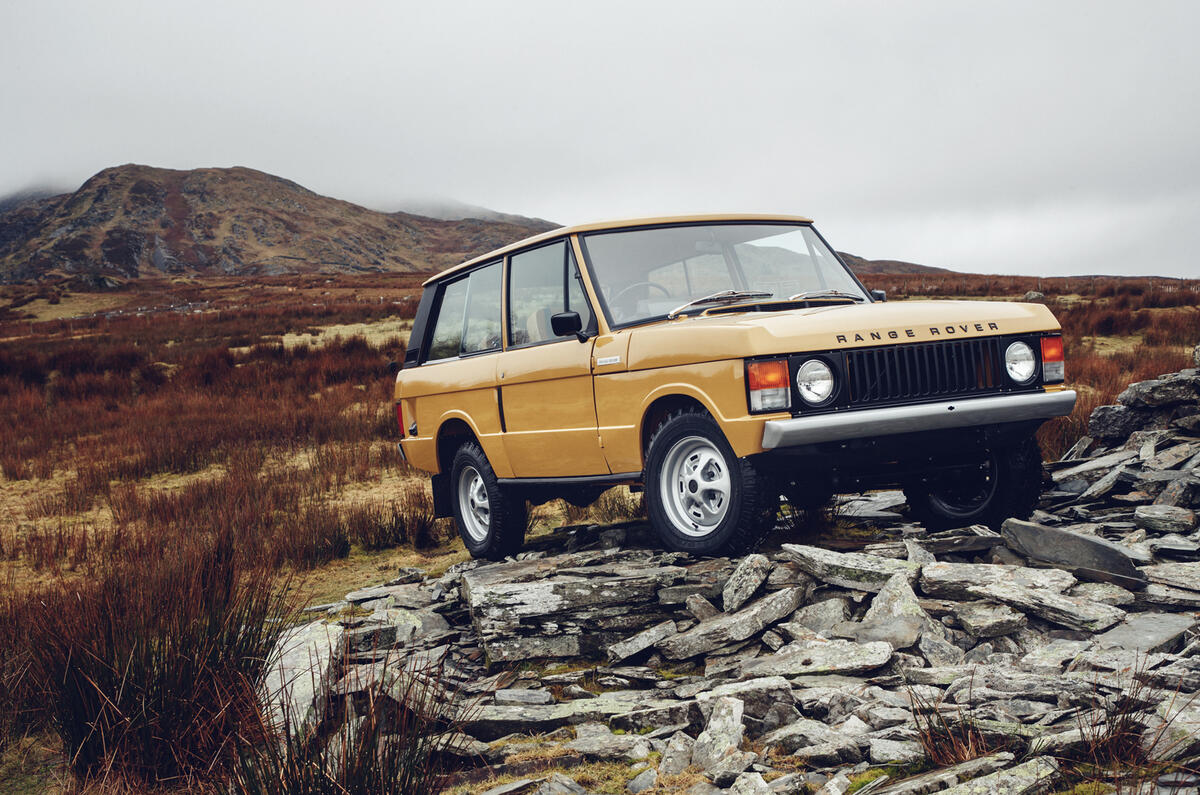 Two door on sale range rover