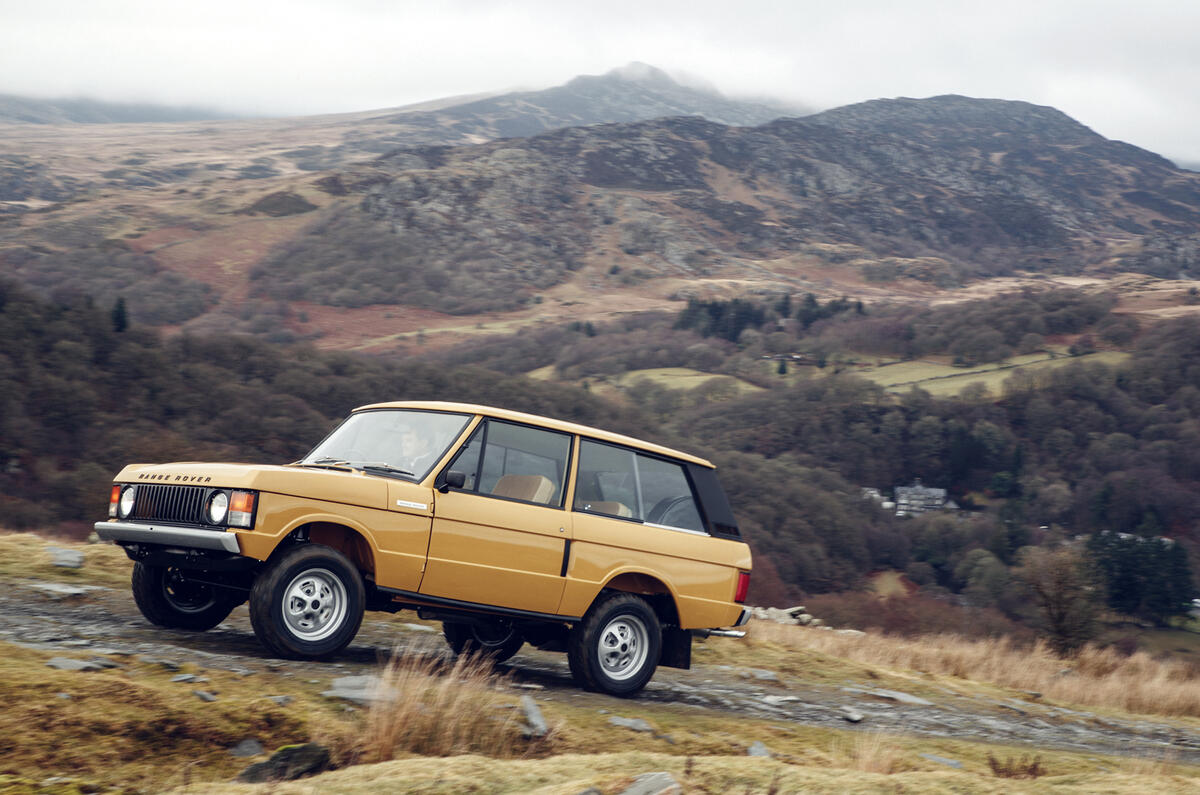 1978 Two Door Range Rover Revealed As First Reborn Classic