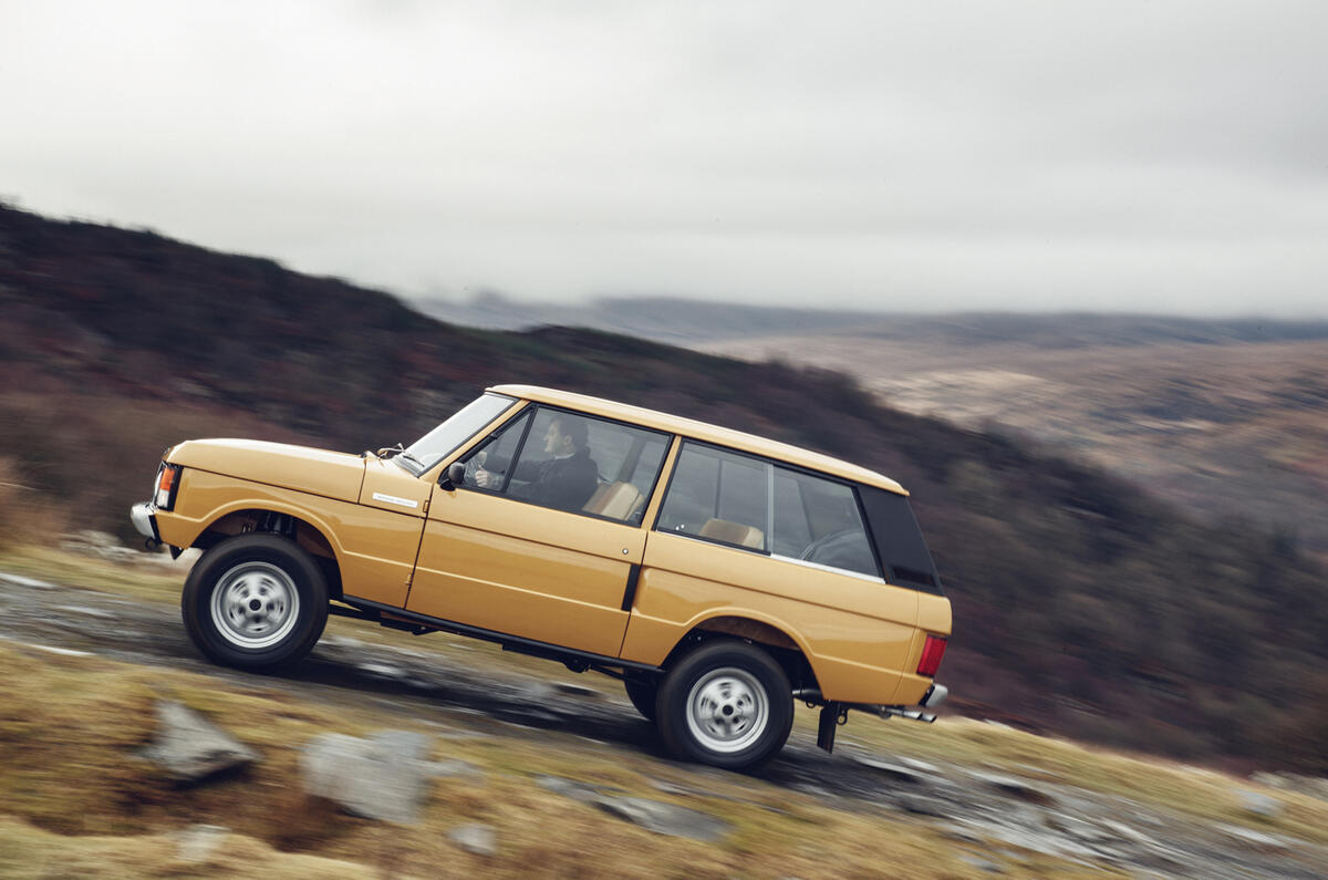 1978 two-door Range Rover revealed as first Reborn classic model | Autocar