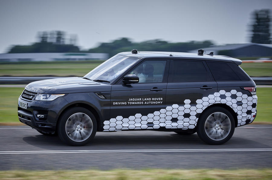 Jaguar Land Rover shows first fully autonomous Range Rover