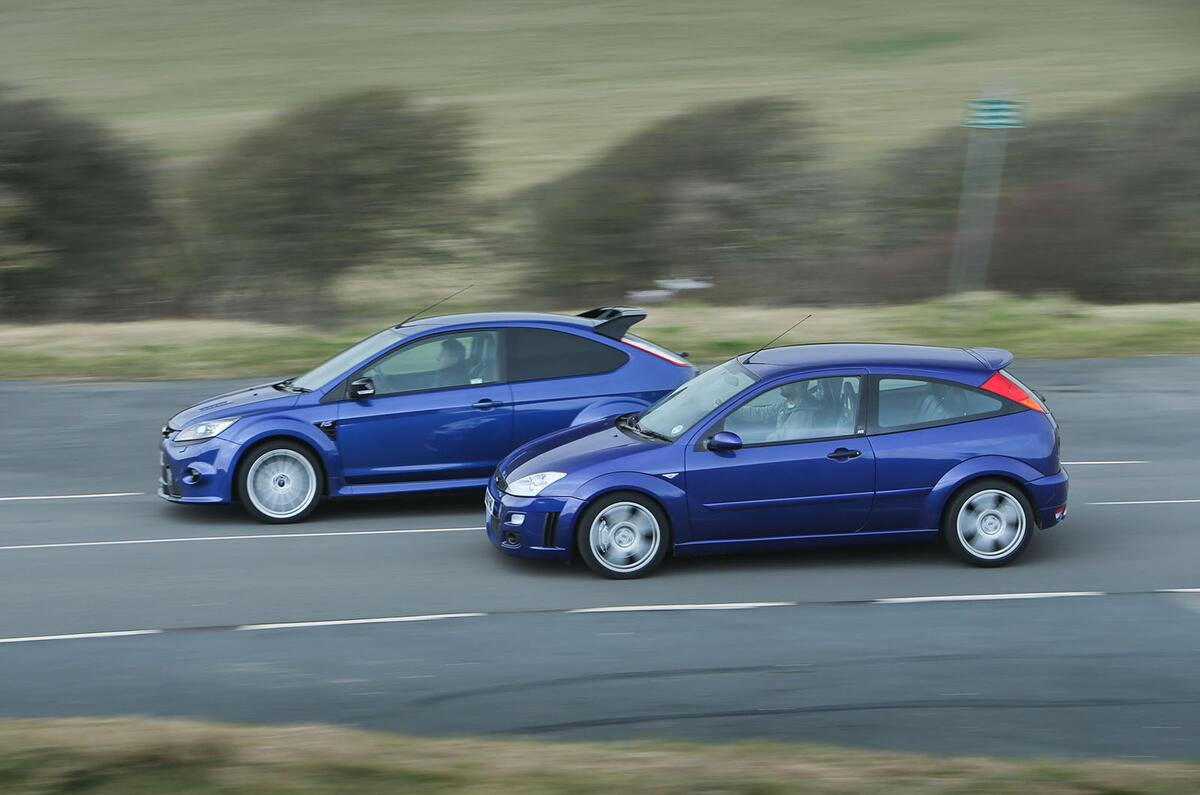 Ford Focus Rs Mk1 And Mk2 Driven Former Glories Autocar