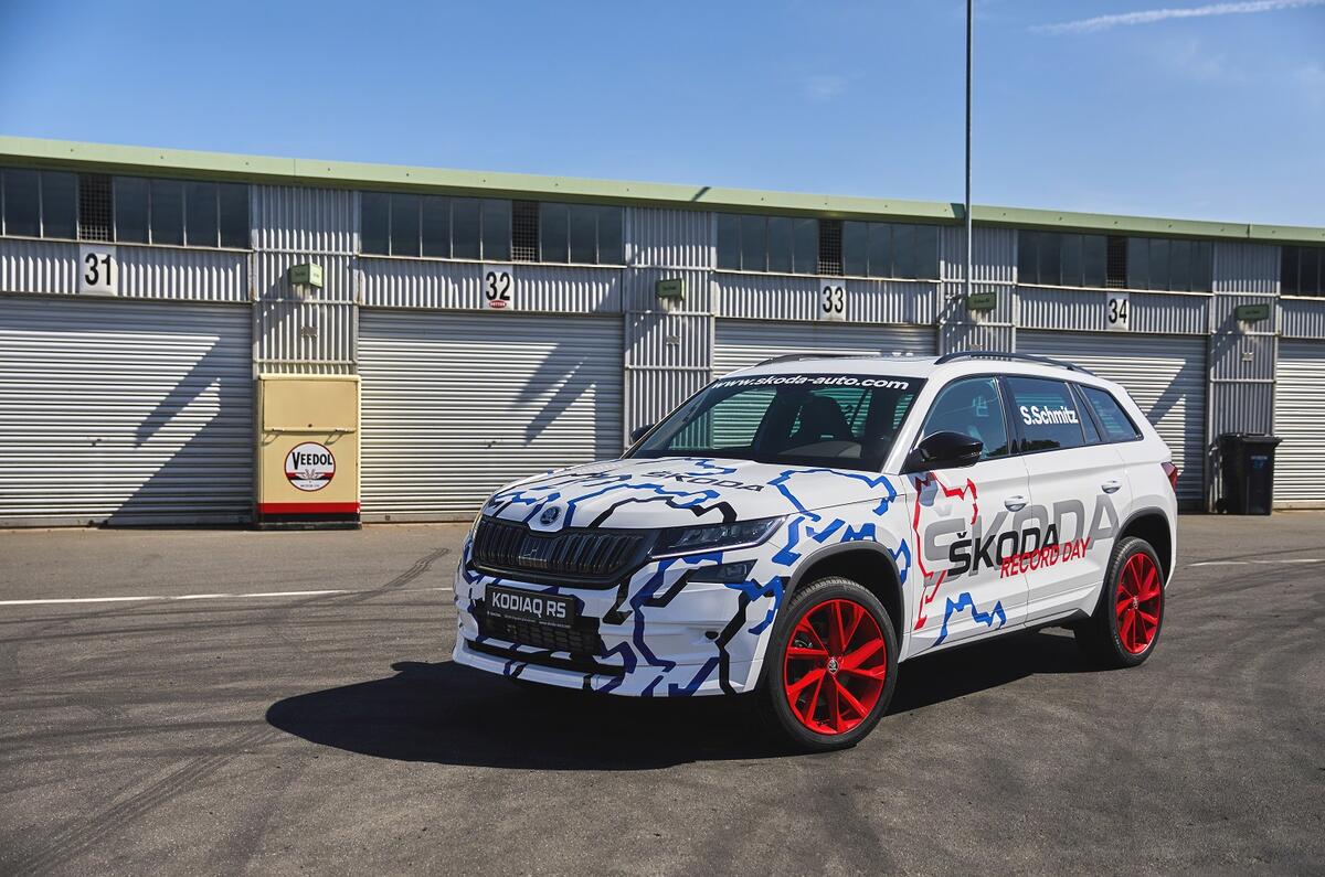 237bhp Skoda Kodiaq vRS sets seven-seat SUV Nurburgring lap record