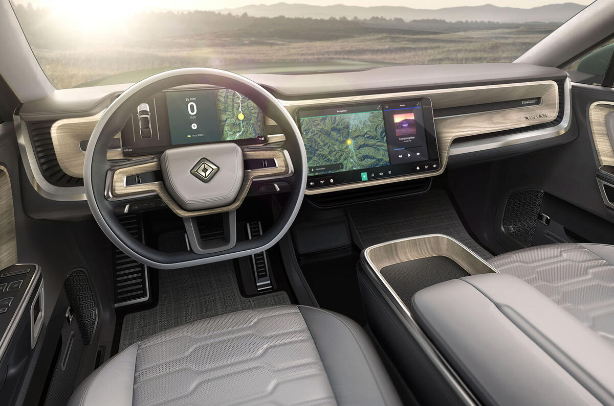 Electric start-up Rivian unveils R1S SUV and R1T pick-up ...