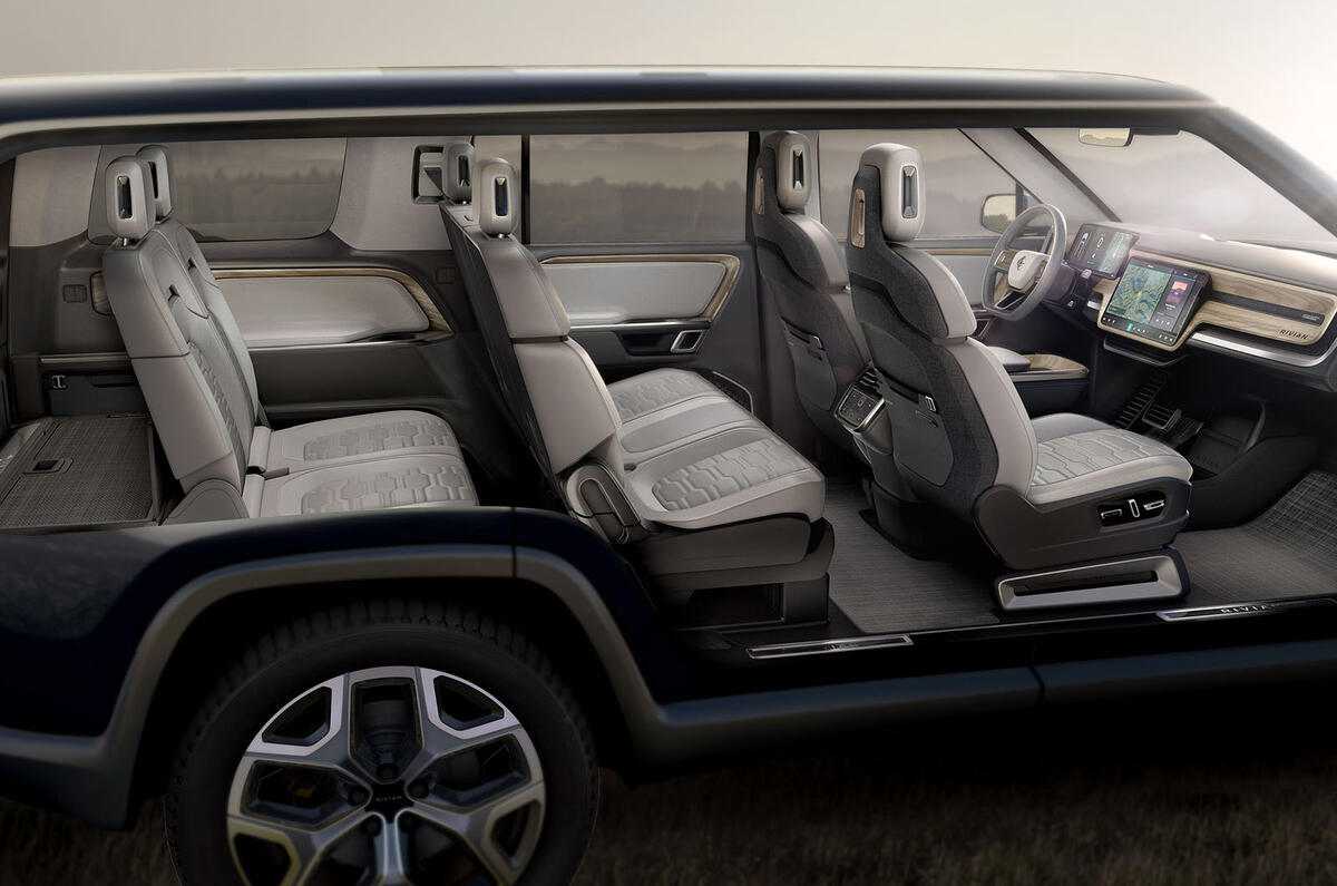 Electric start-up Rivian unveils R1S SUV and R1T pick-up ...
