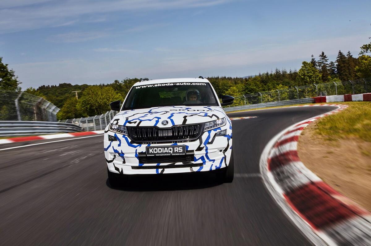 237bhp Skoda Kodiaq vRS sets seven-seat SUV Nurburgring lap record
