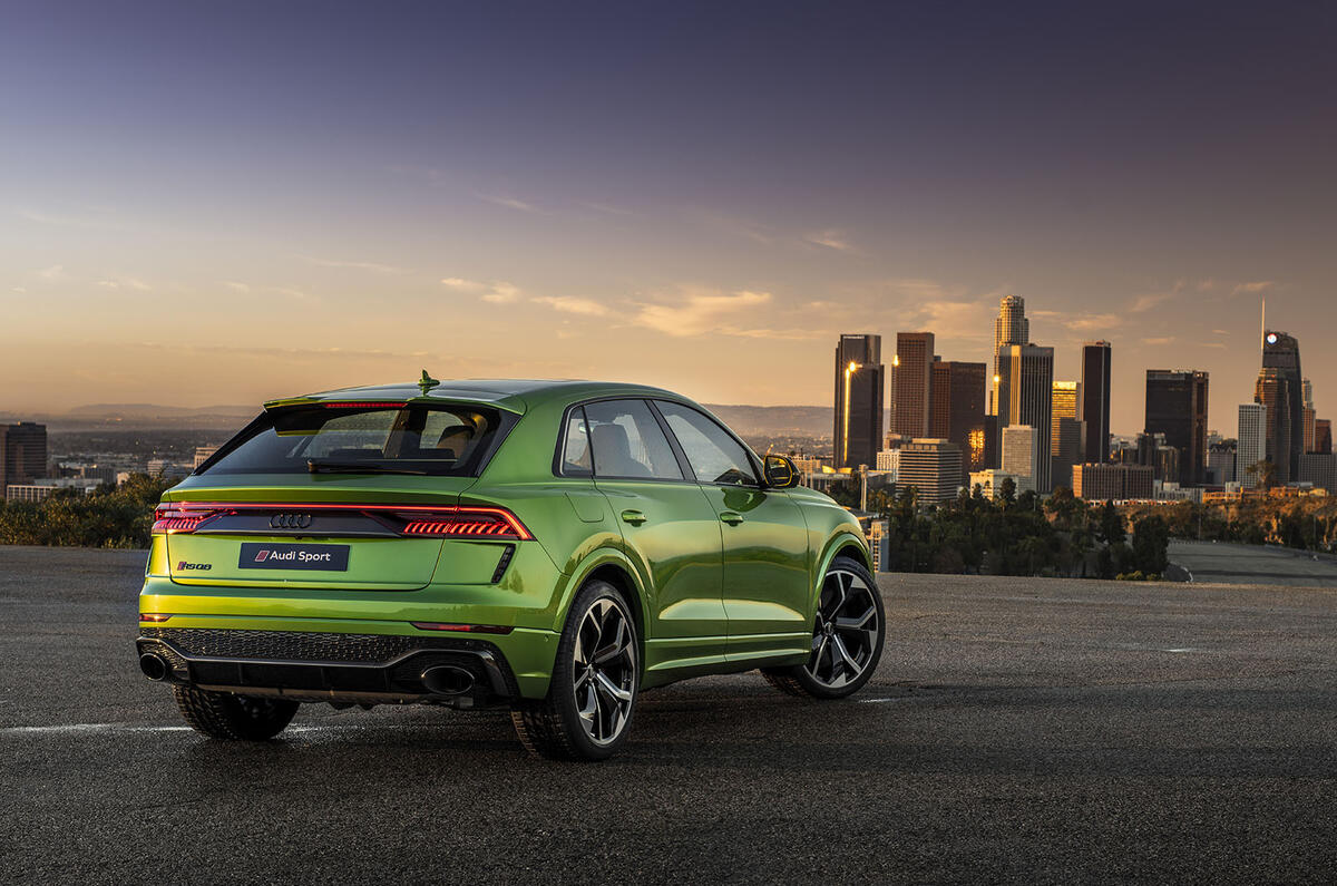 2020 Audi Rs Q8 Arrives With 591bhp Mild Hybrid V8 Autocar