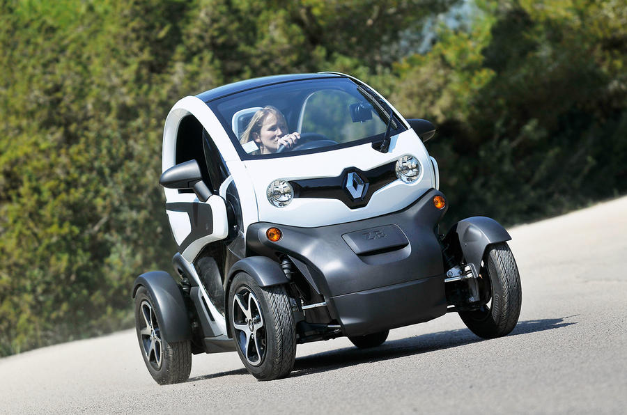 Renault Twizy action