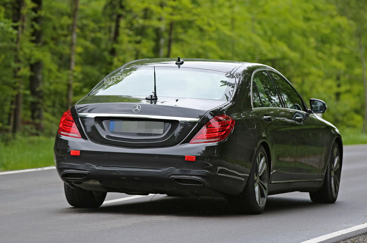 Mercedes-Benz S-Class spy picture