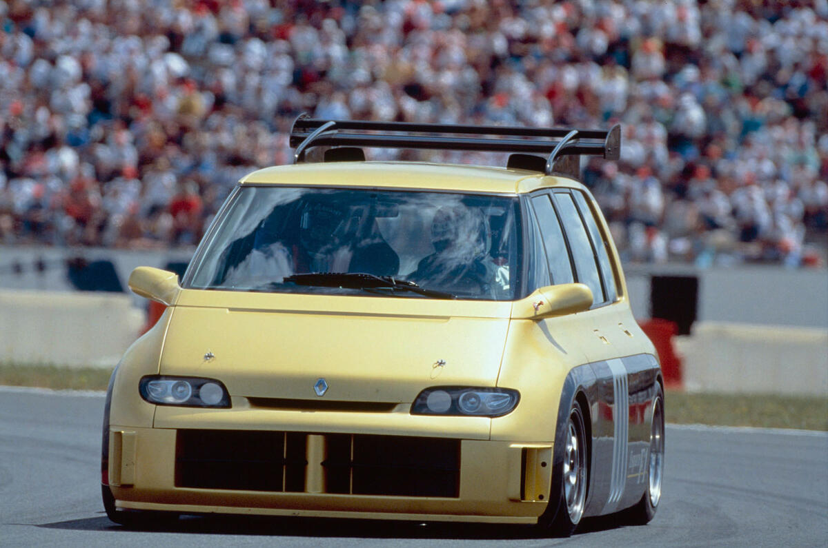 Throwback Thursday 1995 On Board The Renault Espace F1