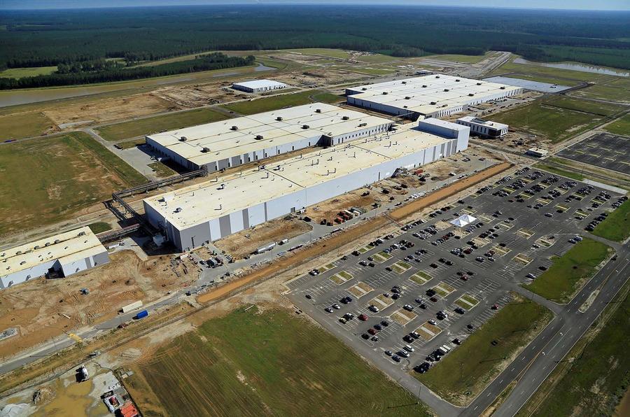 Volvo plant in Charleston, South Carolina 