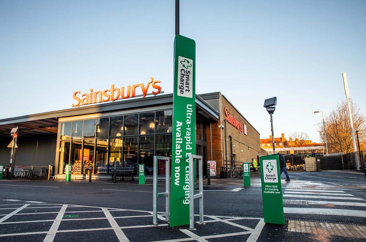 Sainsburys charging stations