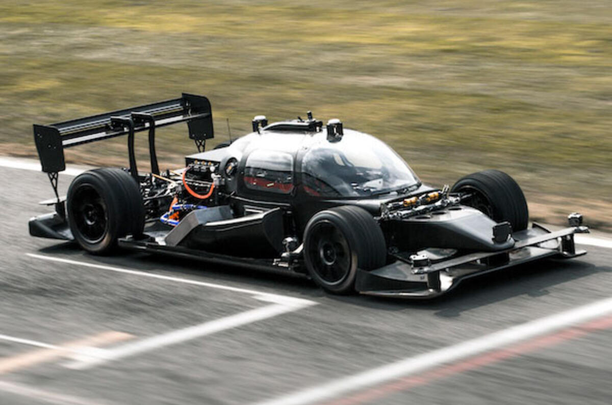 Roborace reveals self-driving race car prototype