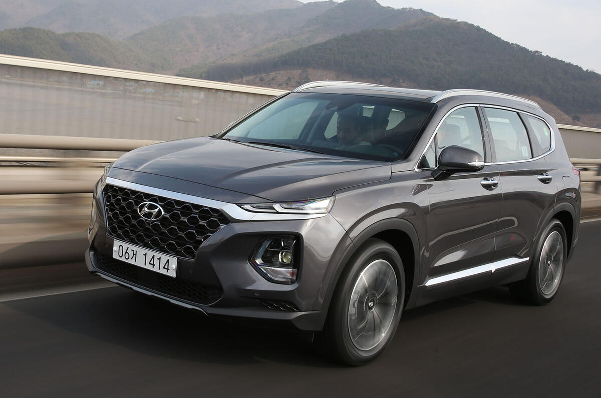 Hyundai Santa Fe 2018 first drive Autocar