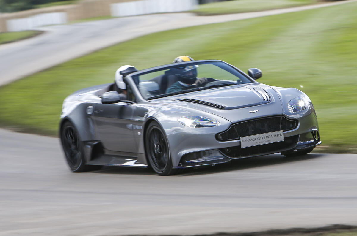 Aston Martin Vantage GT12 Roadster 2016 Goodwood Festival of Speed