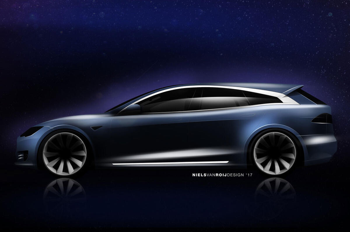 New Tesla Model S Shooting Brake design revealed Autocar