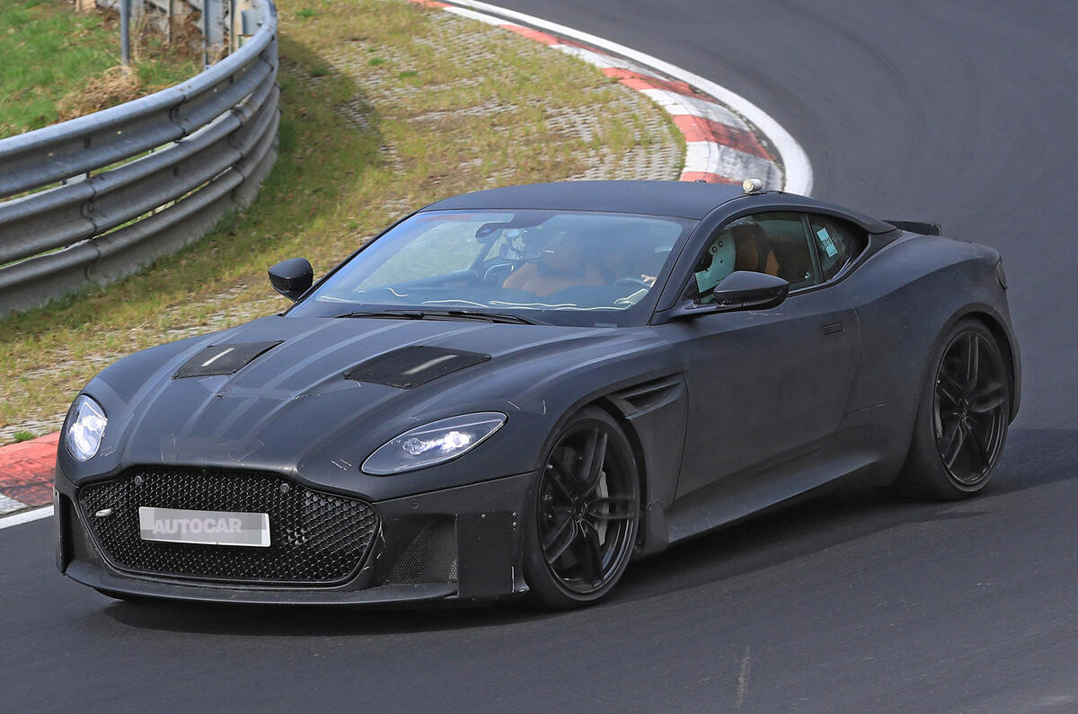 700bhp Aston Martin DBS Superleggera: new pictures of Ferrari 812 Superfast rival