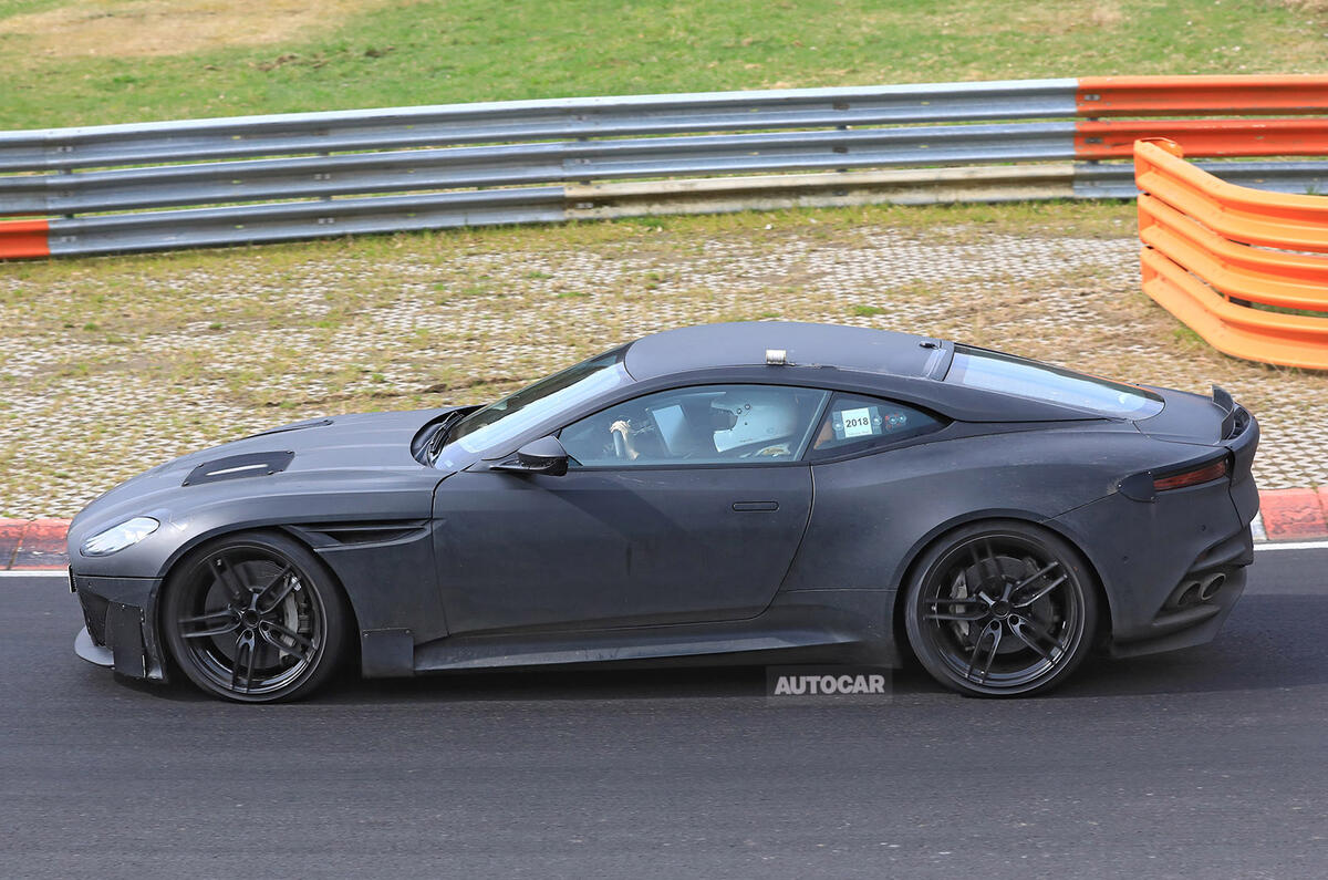 700bhp Aston Martin DBS Superleggera: new pictures of Ferrari 812 Superfast rival