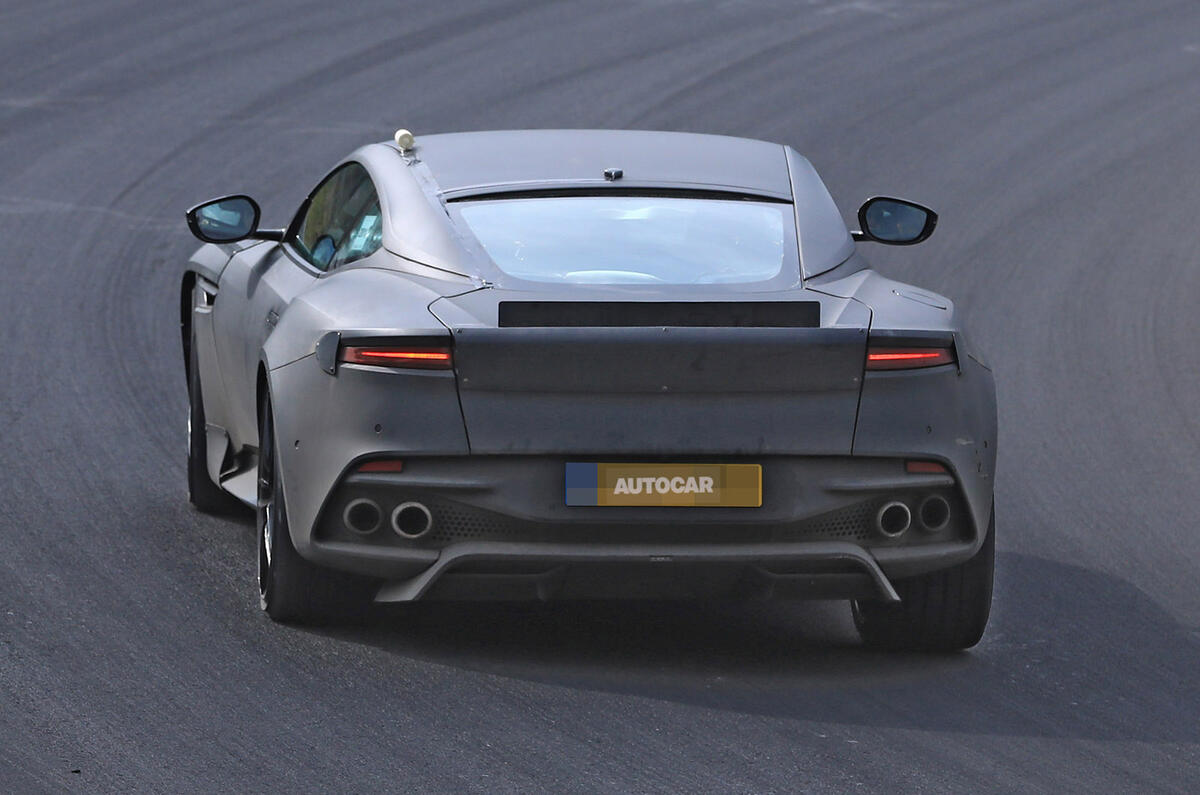 700bhp Aston Martin DBS Superleggera: new pictures of Ferrari 812 Superfast rival