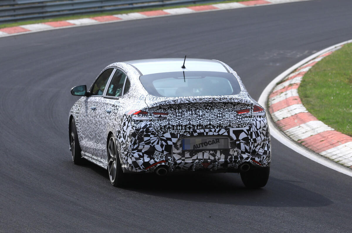 Hyundai i30 N Fastback: new pictures of 2019 model at 'Ring