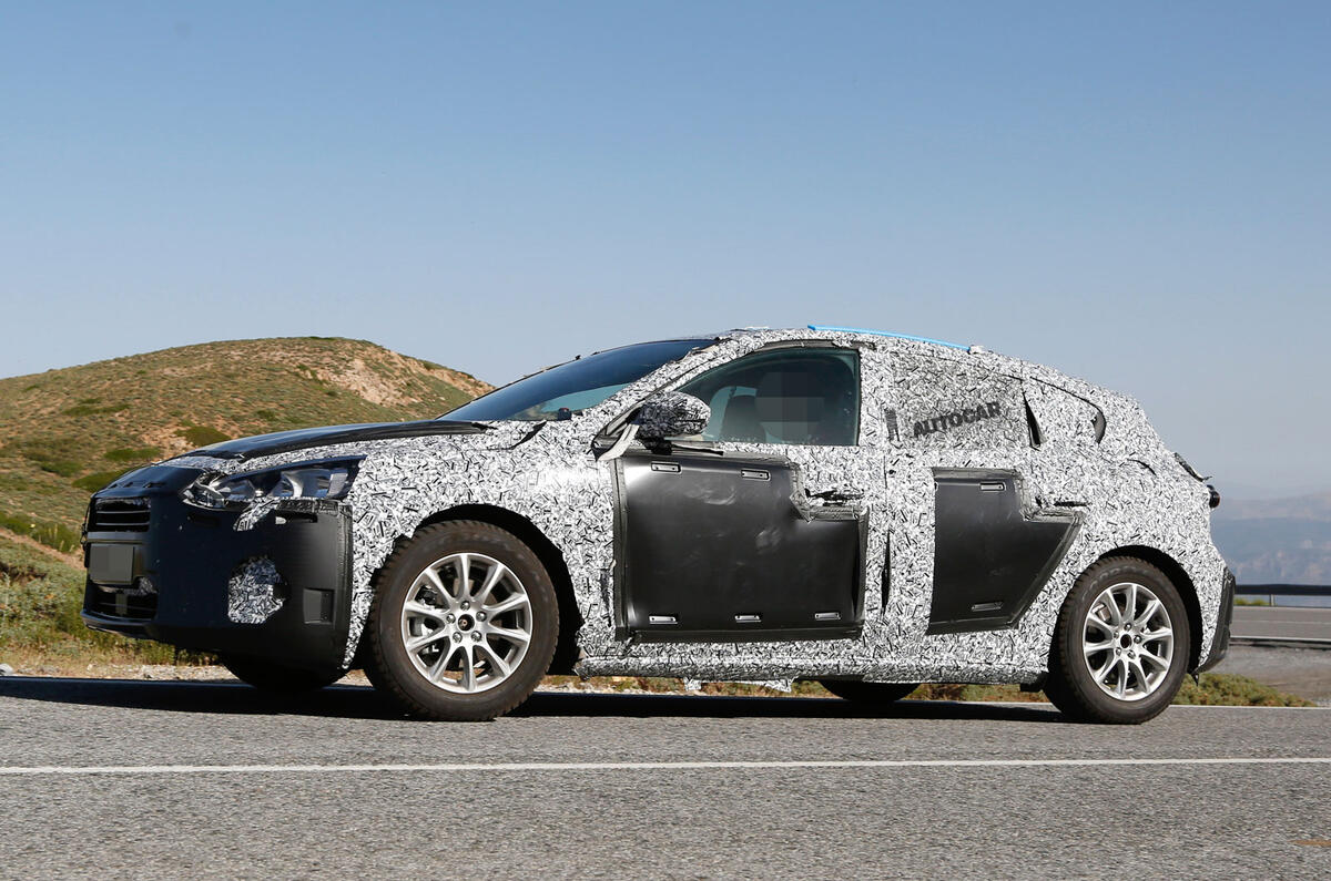 2019 Ford Focus spotted with production body