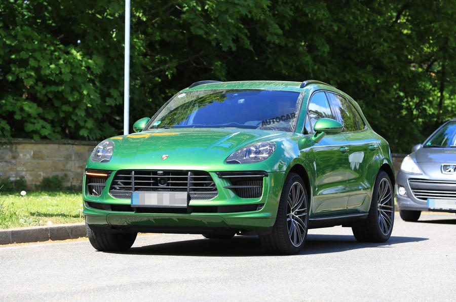 2018 Porsche Macan Facelift Latest Pictures Show New Front End Features