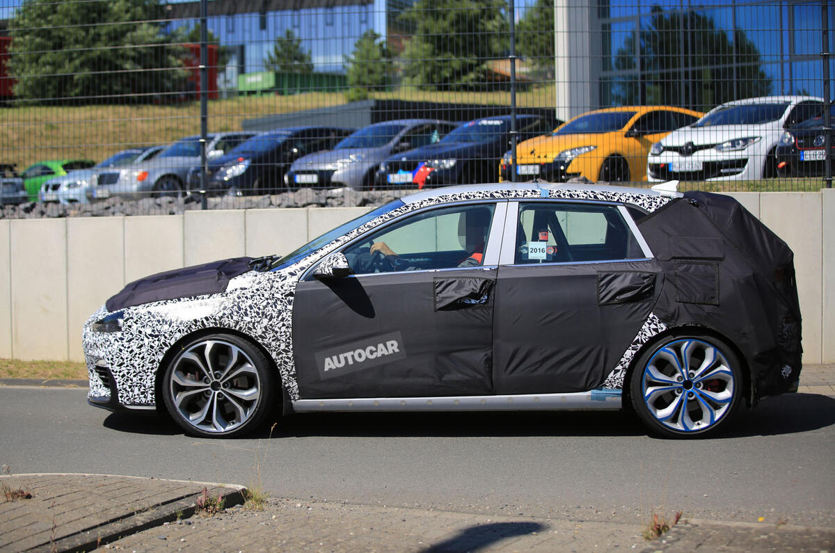Hyundai i30N hot hatch - new spy pictures