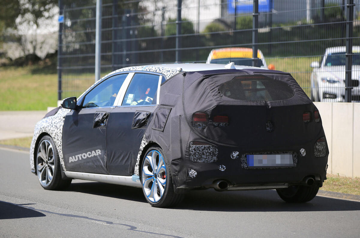 Hyundai i30N hot hatch - new spy pictures