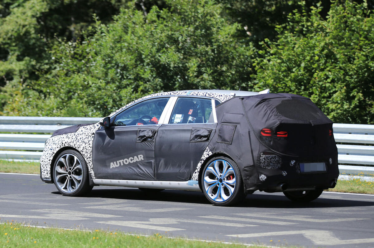 Hyundai i30N hot hatch - new spy pictures